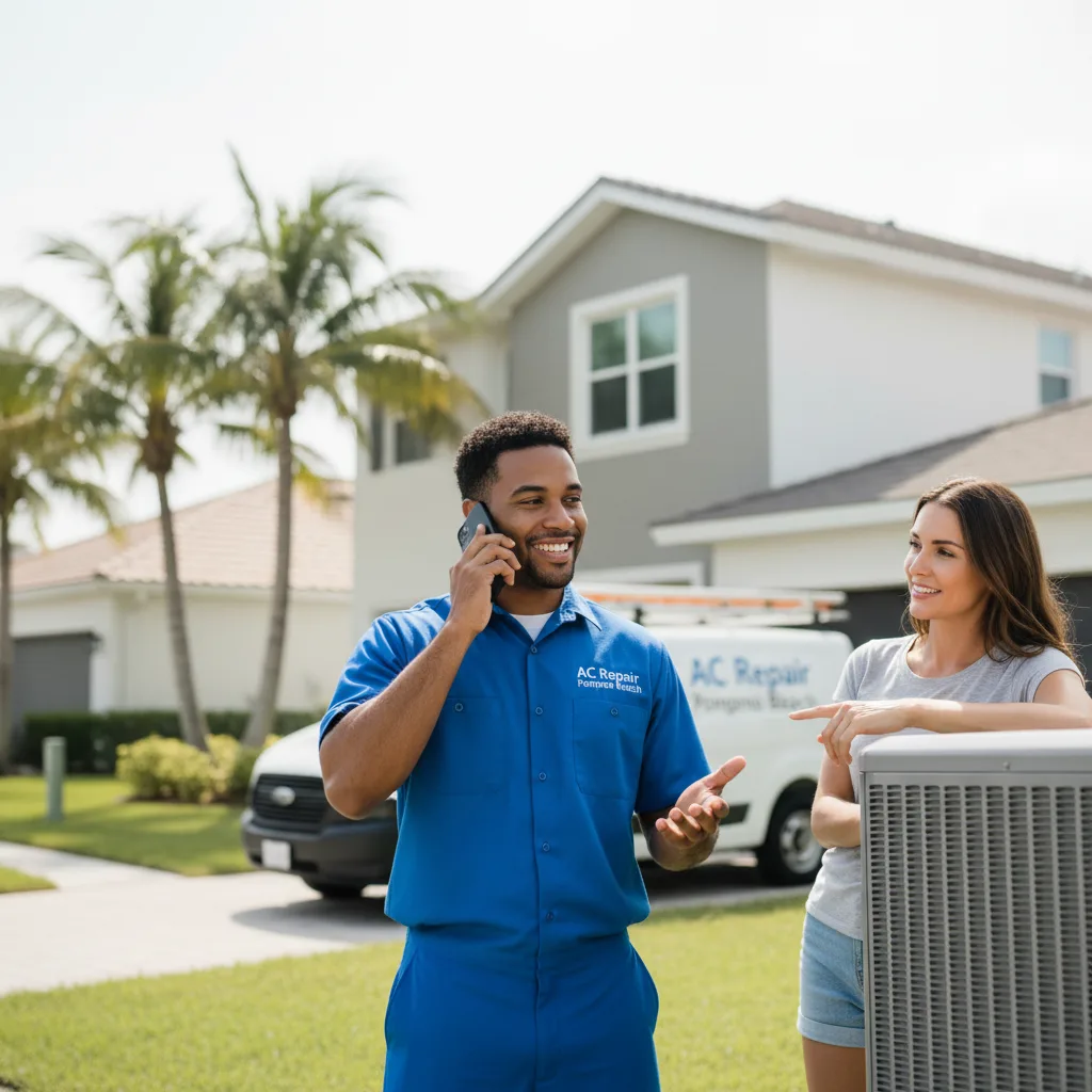 AC Repair Pompano Beach customer support in Plainview